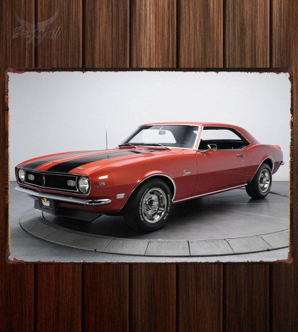 Металлическая табличка Chevrolet Camaro Z 28 Металлическая табличка Chevrolet Camaro Z 28